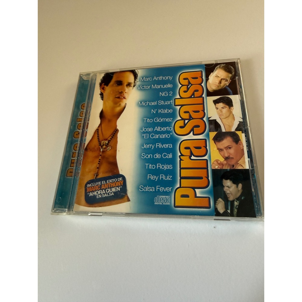 Pura Salsa Compilation CD Marc Anthony Victor Manuelle Jerry Rivera Latin Music